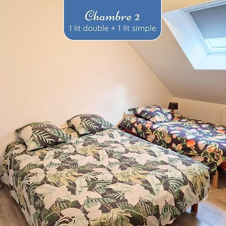 Sherman & Willy Jeep - 2 Maisons De Vacances, 4Min A Pied De La Plage - Parking Prive - Wifi Gratuit - Terrasse - Calme Saint-Côme-de-Fresné Cameră foto