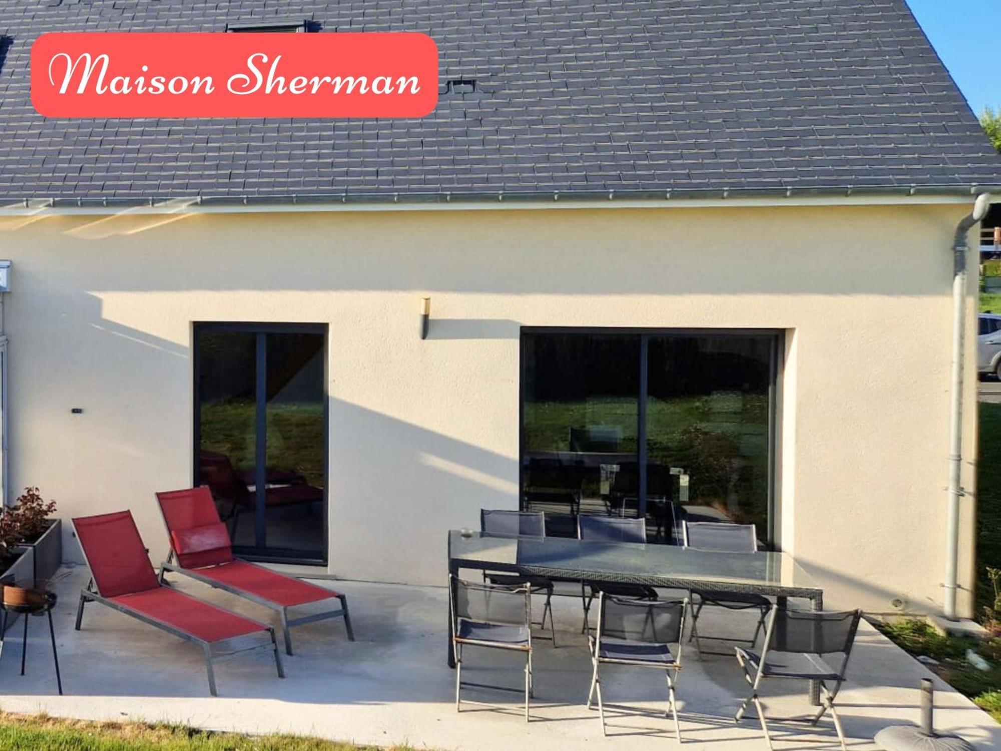 Sherman & Willy Jeep - 2 Maisons De Vacances, 4Min A Pied De La Plage - Parking Prive - Wifi Gratuit - Terrasse - Calme Saint-Côme-de-Fresné Cameră foto